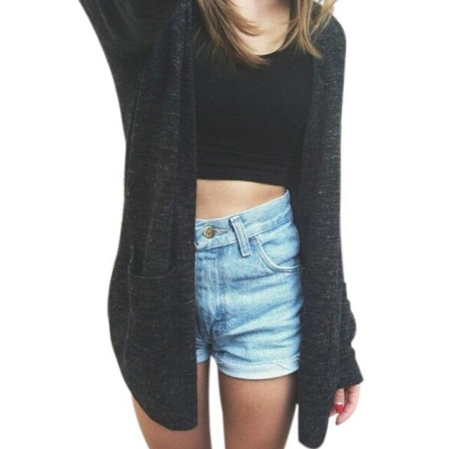 Long Sleeve Loose Knit Sweater