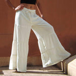 Casual Ruffle Loose Pants