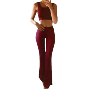 Elasticity Bell bottoms Pants