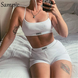 Sampic Sexy Two Piece Set