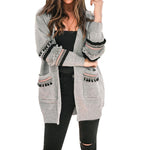 Long Sleeve Knitted Cardigan Sweater