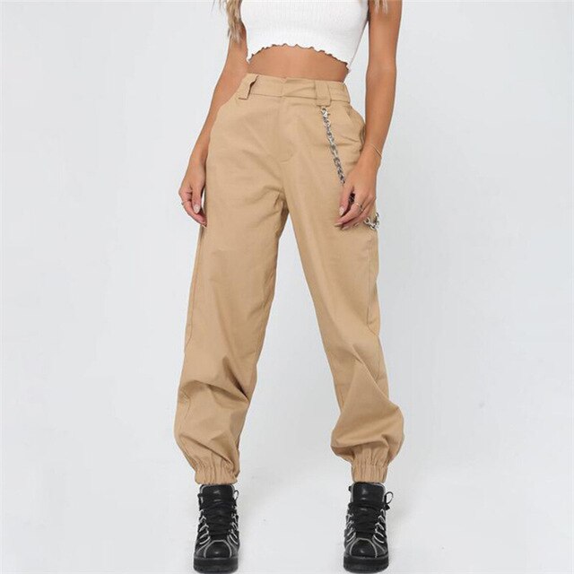 Loose Long Cargo Pants