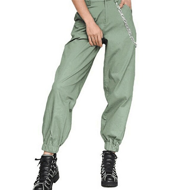 Loose Long Cargo Pants