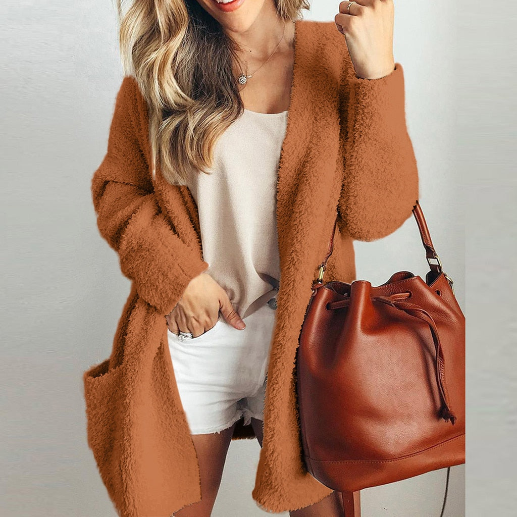 Warm Wool Sweater Cardigan Outwear