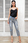 Sequin Blue Jeans