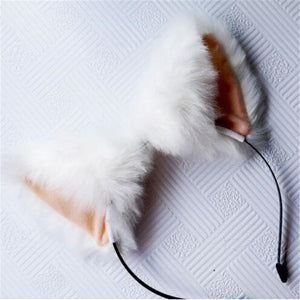 Fur Head Band Headwear Cat Ears